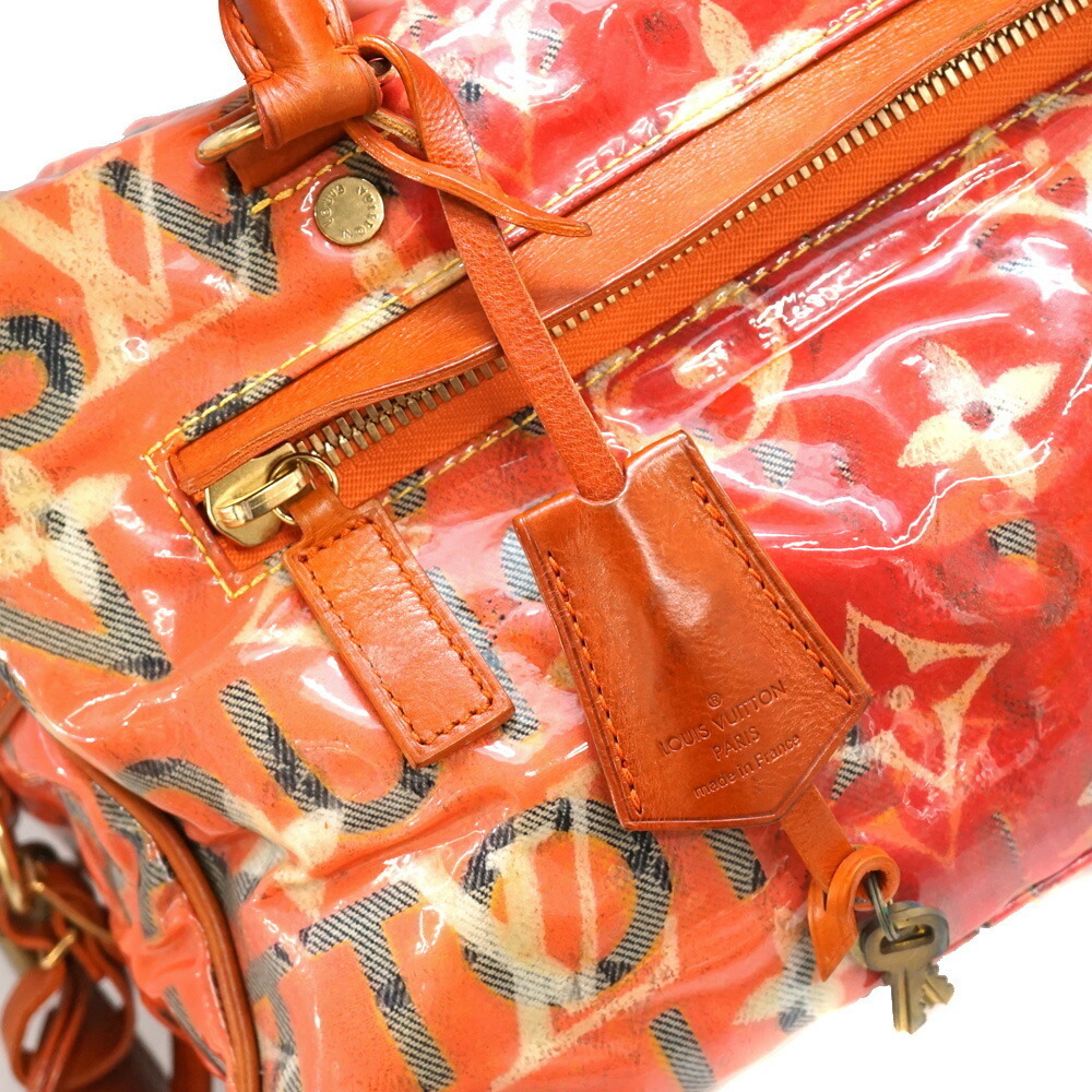 Louis Vuitton Weekender PM Bag Canvas Orange - Picture 7 of 14